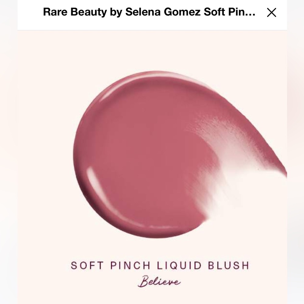 Rare Beauty Soft Pinch Dewy Liquid Blush Full Size - Made By Selena Gomez - Picture 4 of 4
